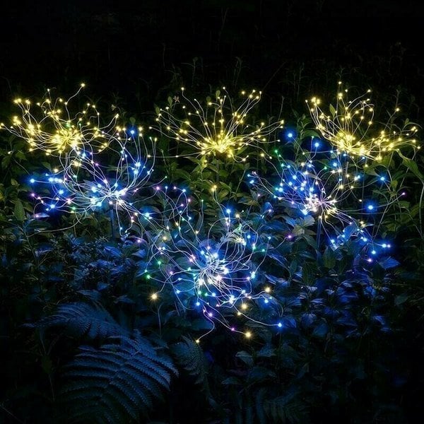 🔥LAST DAY 70% OFF🎁Waterproof Solar Garden Fireworks Lamp