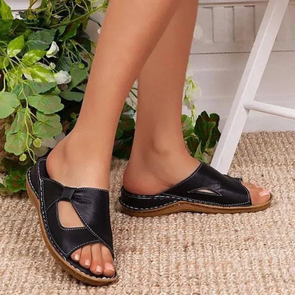 🔥Last Day 49% OFF - 2024 Women Casual Summer Daily Comfy Slip On Sandals